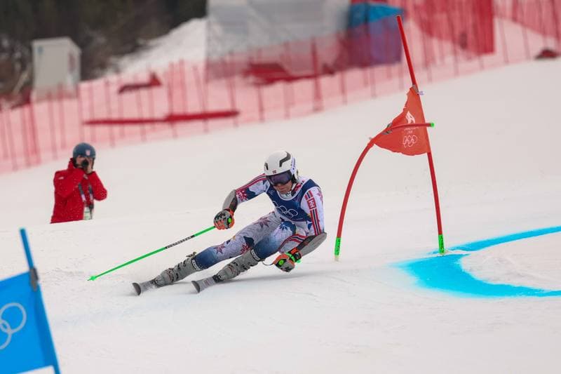 Alpine Skiing. Milano Cortina 2026. Men's Giant Slalom. 12.02.2026