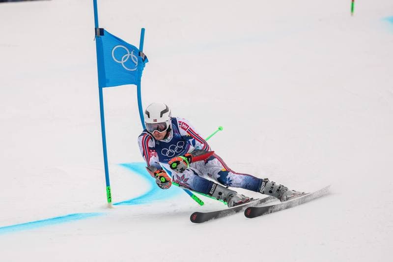 Alpine Skiing. Milano Cortina 2026. Men's Giant Slalom. 12.02.2026