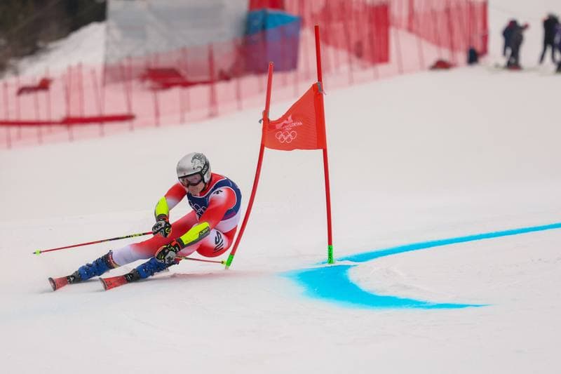 Alpine Skiing. Milano Cortina 2026. Men's Giant Slalom. 12.02.2026