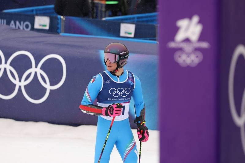 Alpine Skiing. Milano Cortina 2026. Men's Giant Slalom. 12.02.2026