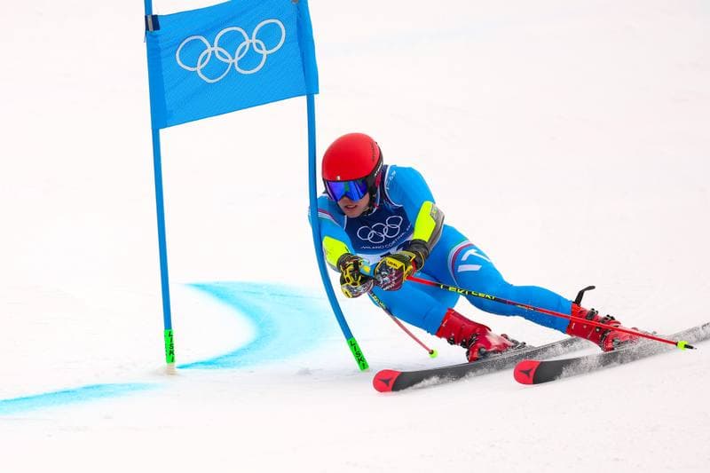 Alpine Skiing. Milano Cortina 2026. Men's Giant Slalom. 12.02.2026