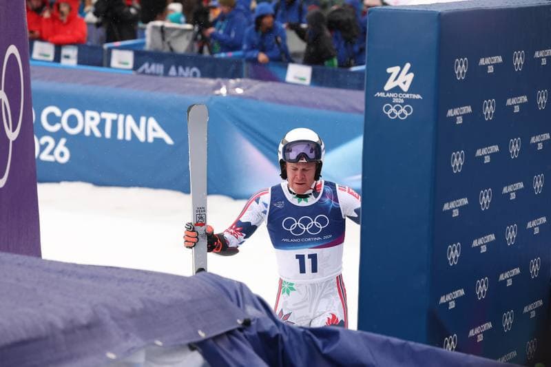 Alpine Skiing. Milano Cortina 2026. Men's Giant Slalom. 12.02.2026