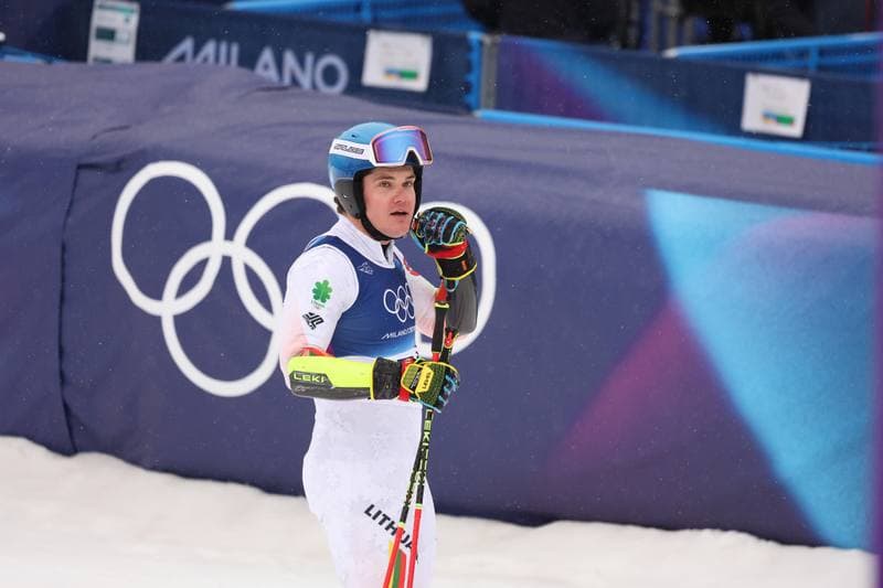 Alpine Skiing. Milano Cortina 2026. Men's Giant Slalom. 12.02.2026