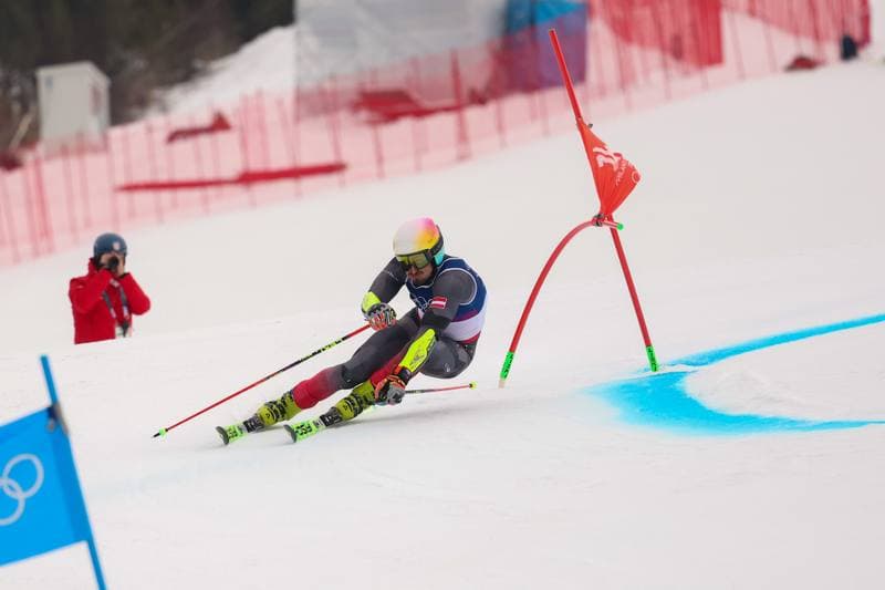 Alpine Skiing. Milano Cortina 2026. Men's Giant Slalom. 12.02.2026