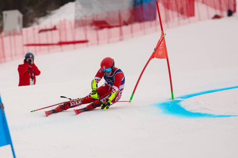 Alpine Skiing. Milano Cortina 2026. Men's Giant Slalom. 12.02.2026