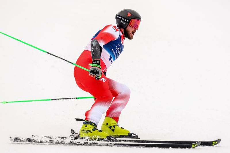 Alpine Skiing. Milano Cortina 2026. Men's Giant Slalom. 12.02.2026