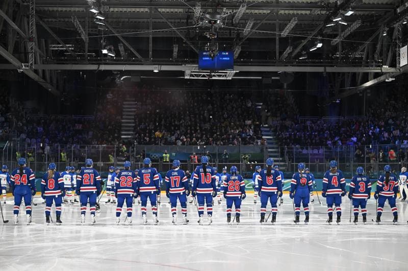 Ice Hockey. Olympic Winter Games Milano-Cortina 2026. USA - Italia. 13.02.2026