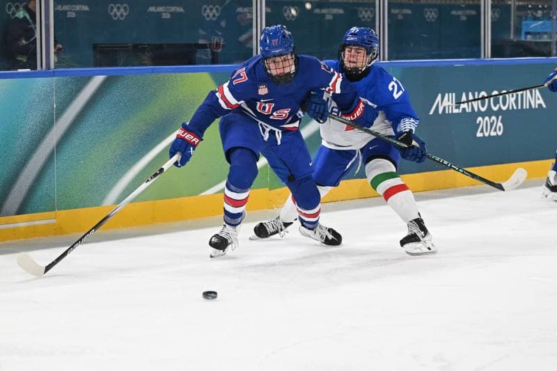 Ice Hockey. Olympic Winter Games Milano-Cortina 2026. USA - Italia. 13.02.2026