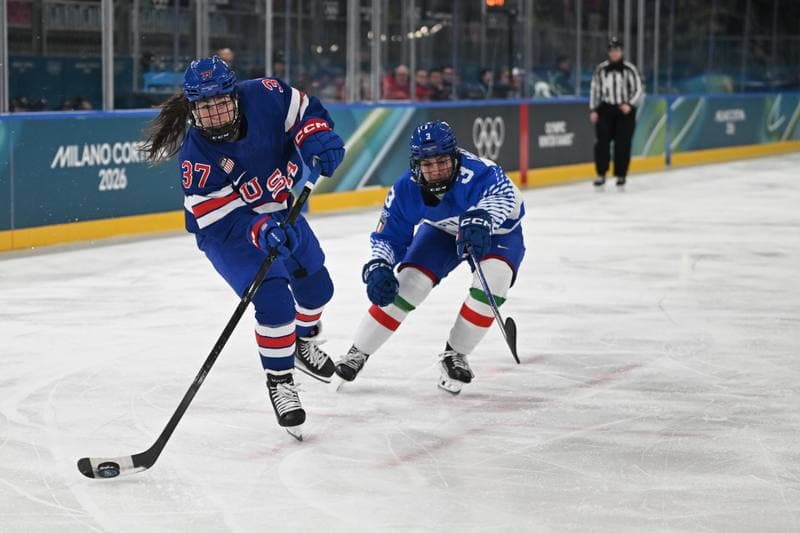 Ice Hockey. Olympic Winter Games Milano-Cortina 2026. USA - Italia. 13.02.2026