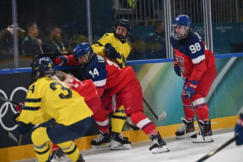 Ice Hockey. Olympic Winter Games Milano-Cortina 2026. Czechia - Sweden. 13.02.2026