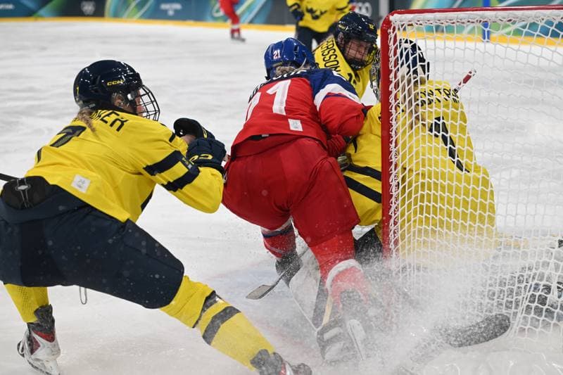 Ice Hockey. Olympic Winter Games Milano-Cortina 2026. Czechia - Sweden. 13.02.2026