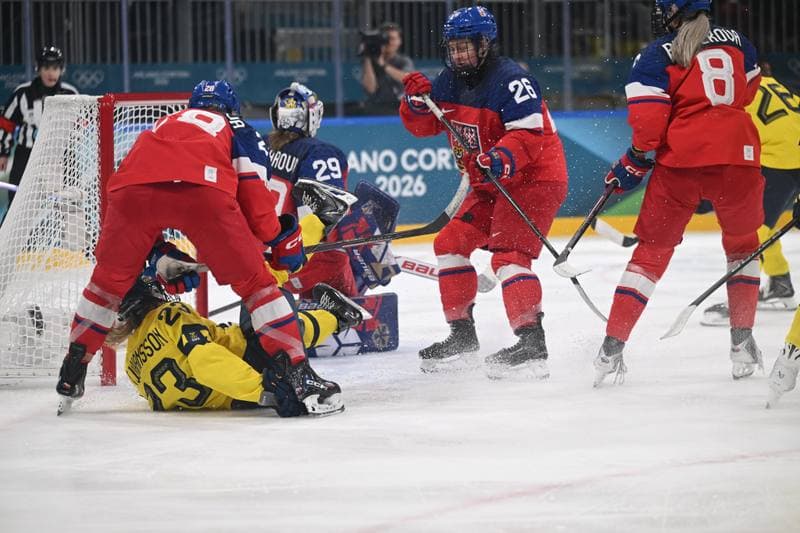 Ice Hockey. Olympic Winter Games Milano-Cortina 2026. Czechia - Sweden. 13.02.2026