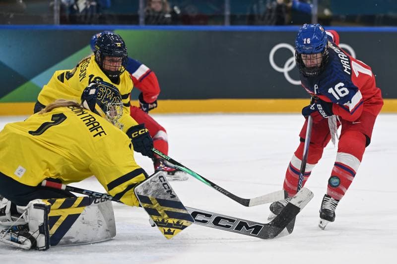 Ice Hockey. Olympic Winter Games Milano-Cortina 2026. Czechia - Sweden. 13.02.2026