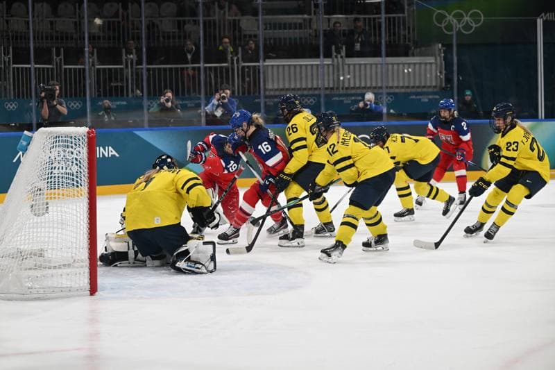 Ice Hockey. Olympic Winter Games Milano-Cortina 2026. Czechia - Sweden. 13.02.2026
