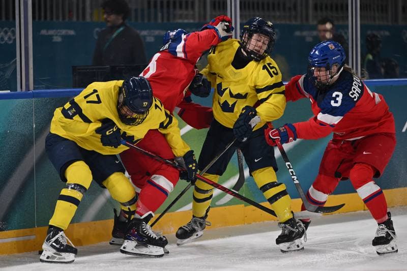 Ice Hockey. Olympic Winter Games Milano-Cortina 2026. Czechia - Sweden. 13.02.2026