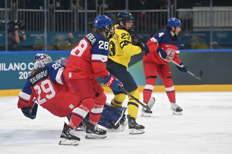 Ice Hockey. Olympic Winter Games Milano-Cortina 2026. Czechia - Sweden. 13.02.2026