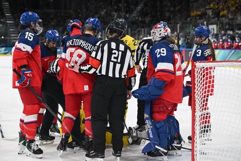 Ice Hockey. Olympic Winter Games Milano-Cortina 2026. Czechia - Sweden. 13.02.2026