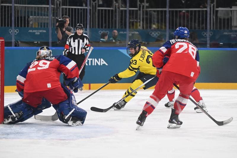Ice Hockey. Olympic Winter Games Milano-Cortina 2026. Czechia - Sweden. 13.02.2026