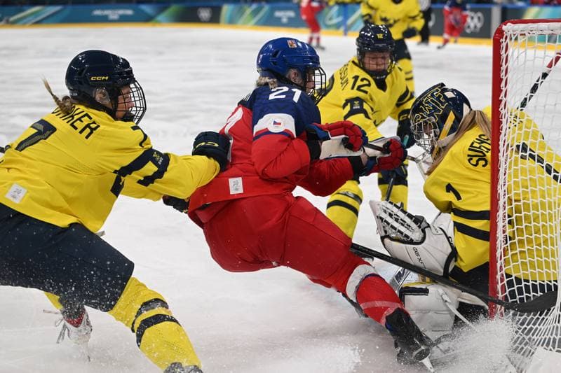 Ice Hockey. Olympic Winter Games Milano-Cortina 2026. Czechia - Sweden. 13.02.2026
