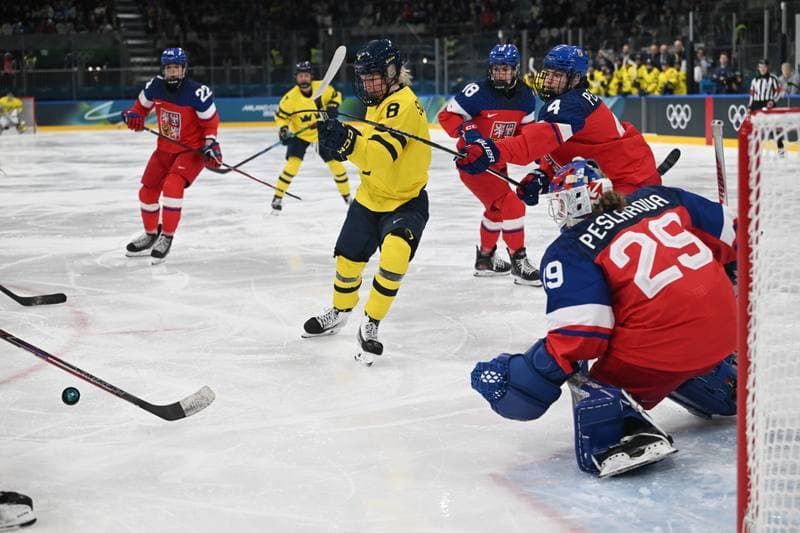 Ice Hockey. Olympic Winter Games Milano-Cortina 2026. Czechia - Sweden. 13.02.2026