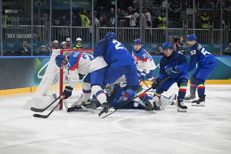 Ice Hockey. Olympic Winter Games Milano-Cortina 2026. Italia - Slovacchia. 13.02.2026