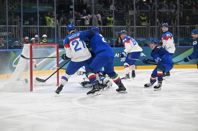 Ice Hockey. Olympic Winter Games Milano-Cortina 2026. Italia - Slovacchia. 13.02.2026