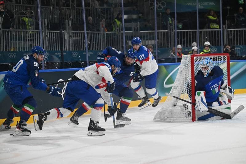 Ice Hockey. Olympic Winter Games Milano-Cortina 2026. Italia - Slovacchia. 13.02.2026