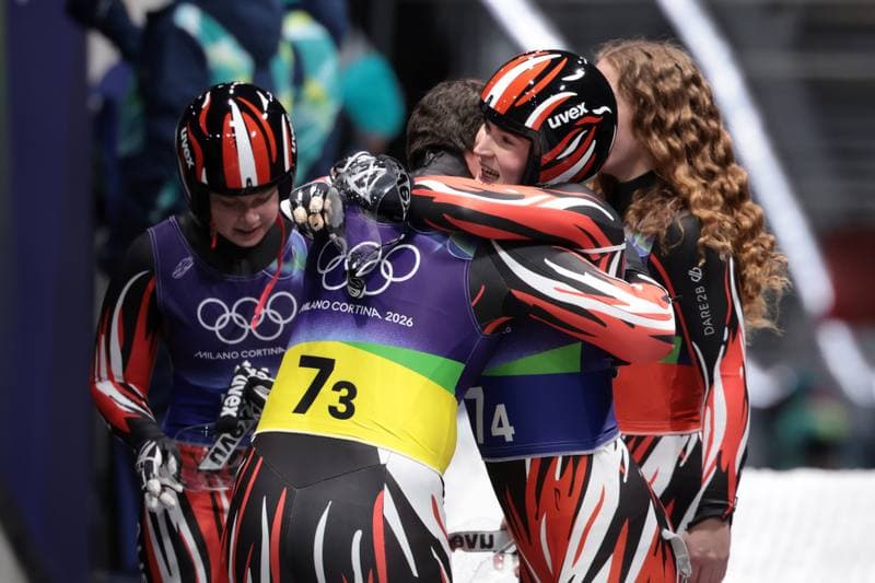Luge. Olympic Winter Games Milano-Cortina 2026. Team Relay. 12.02.2026