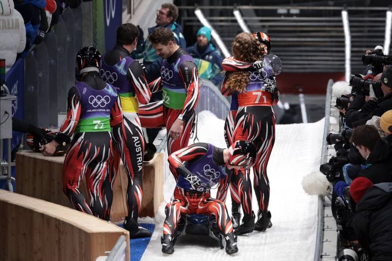 Luge. Olympic Winter Games Milano-Cortina 2026. Team Relay. 12.02.2026