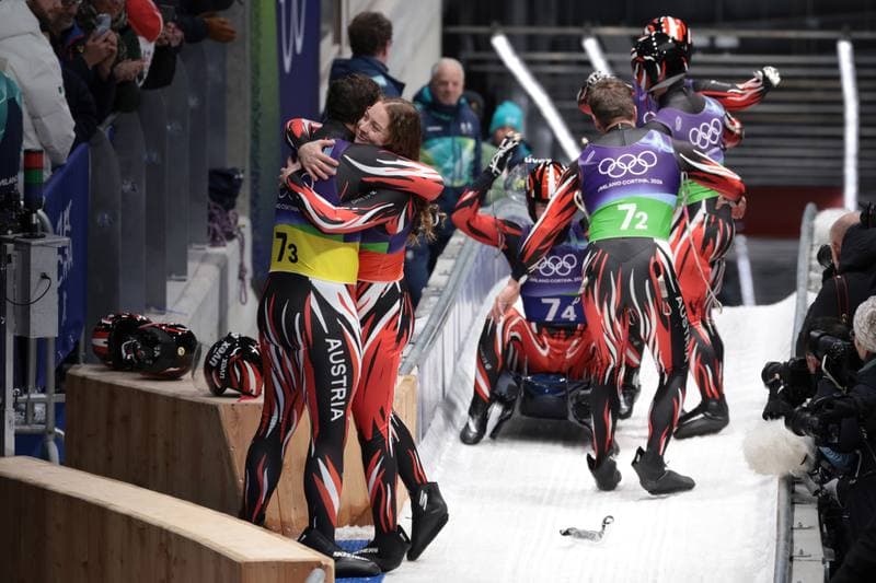Luge. Olympic Winter Games Milano-Cortina 2026. Team Relay. 12.02.2026
