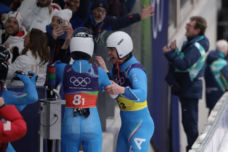 Luge. Olympic Winter Games Milano-Cortina 2026. Team Relay. 12.02.2026