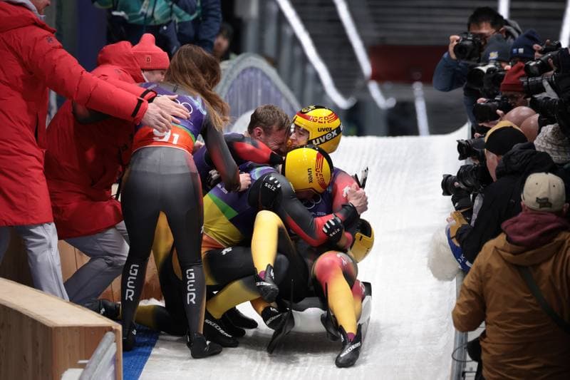Luge. Olympic Winter Games Milano-Cortina 2026. Team Relay. 12.02.2026