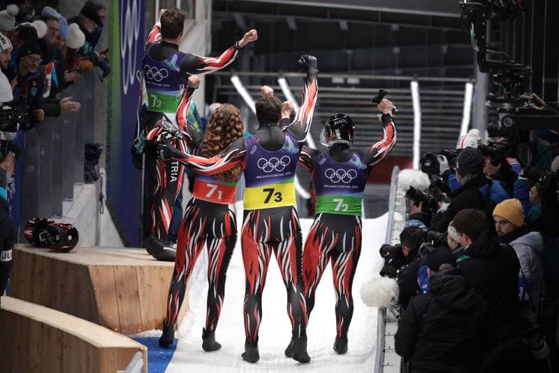 Luge. Olympic Winter Games Milano-Cortina 2026. Team Relay. 12.02.2026