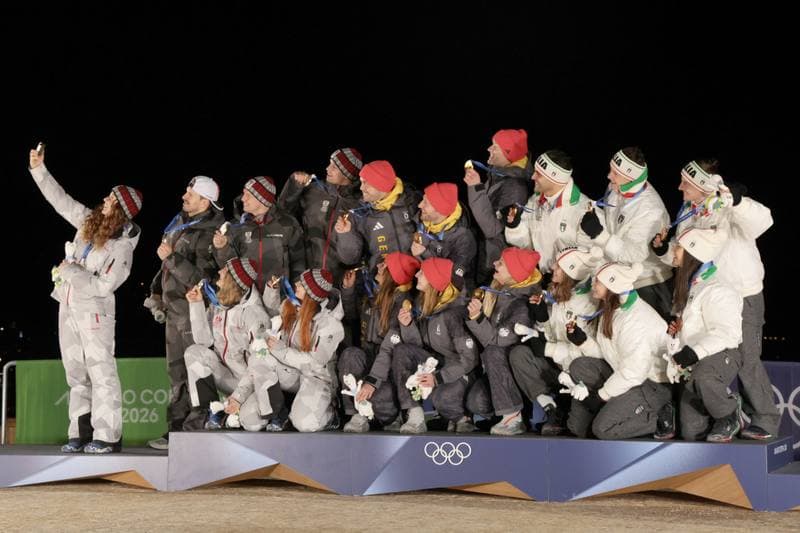Luge. Olympic Winter Games Milano-Cortina 2026. Team Relay. 12.02.2026