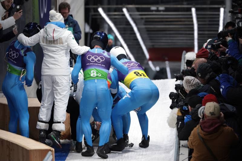 Luge. Olympic Winter Games Milano-Cortina 2026. Team Relay. 12.02.2026