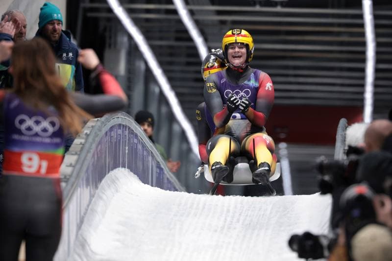 Luge. Olympic Winter Games Milano-Cortina 2026. Team Relay. 12.02.2026