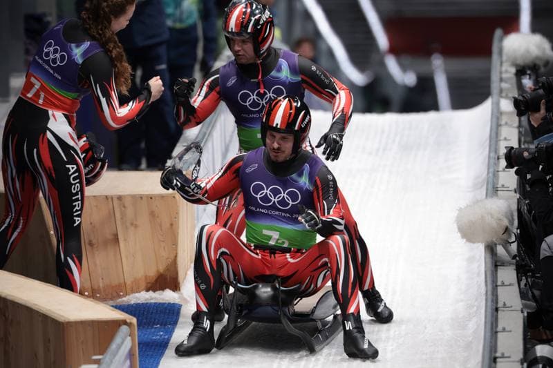 Luge. Olympic Winter Games Milano-Cortina 2026. Team Relay. 12.02.2026