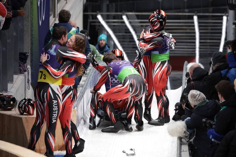 Luge. Olympic Winter Games Milano-Cortina 2026. Team Relay. 12.02.2026