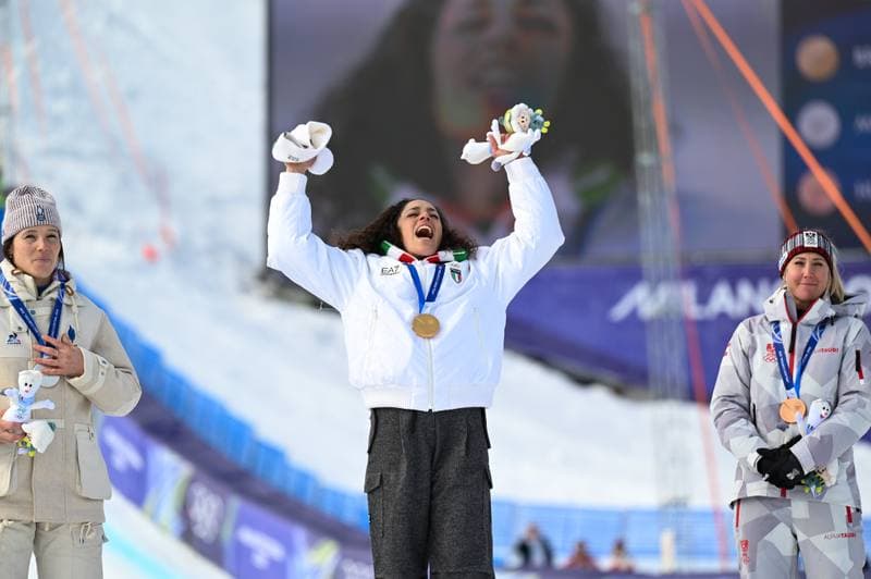Alpine Skiing. Olympic Winter Games Milano-Cortina 2026. Women's Super-G. 12.02.2026