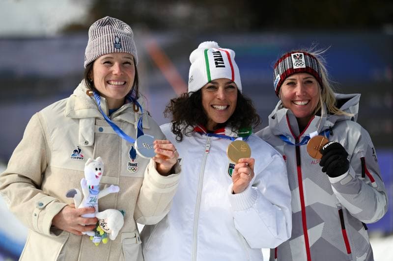 Alpine Skiing. Olympic Winter Games Milano-Cortina 2026. Women's Super-G. 12.02.2026