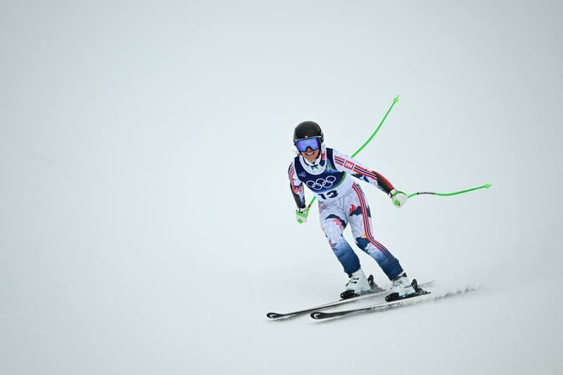 Alpine Skiing. Olympic Winter Games Milano-Cortina 2026. Women's Super-G. 12.02.2026