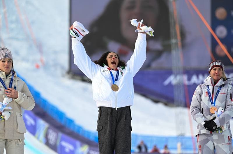 Alpine Skiing. Olympic Winter Games Milano-Cortina 2026. Women's Super-G. 12.02.2026