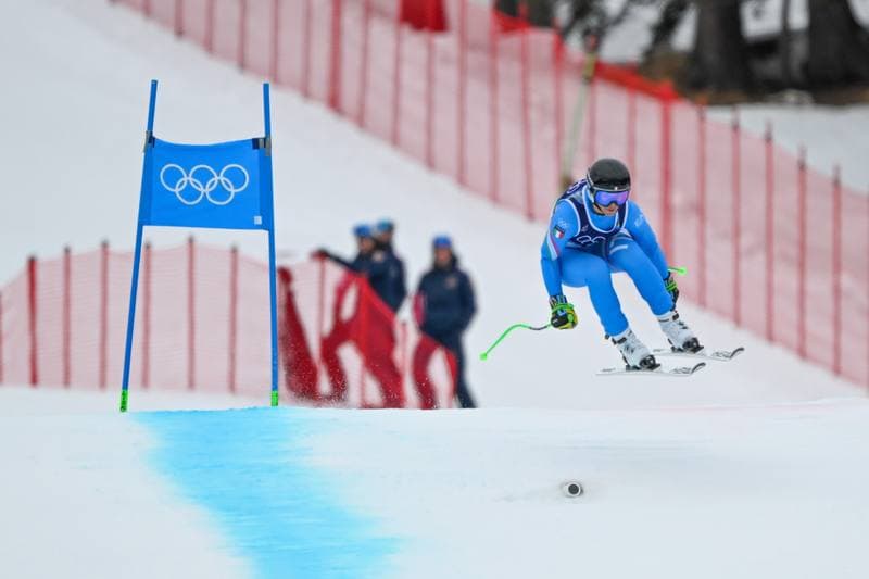 Alpine Skiing. Olympic Winter Games Milano-Cortina 2026. Women's Super-G. 12.02.2026