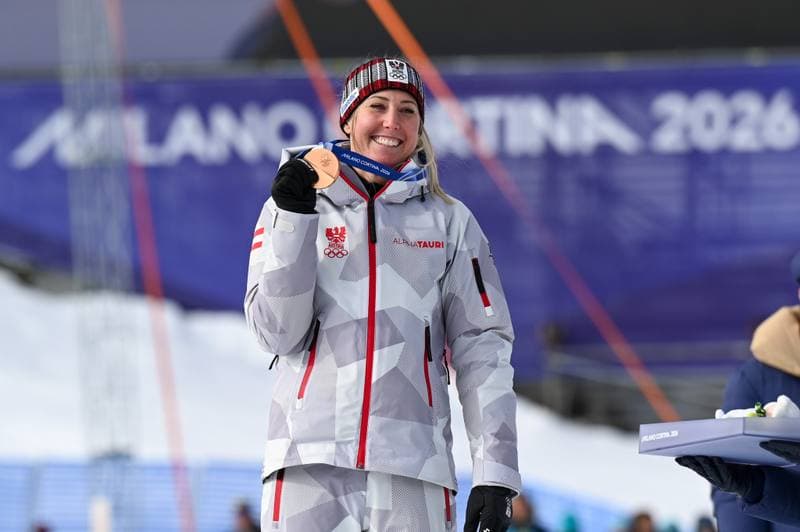 Alpine Skiing. Olympic Winter Games Milano-Cortina 2026. Women's Super-G. 12.02.2026