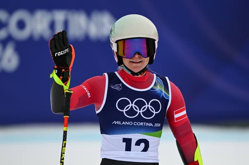 Alpine Skiing. Olympic Winter Games Milano-Cortina 2026. Women's Super-G. 12.02.2026