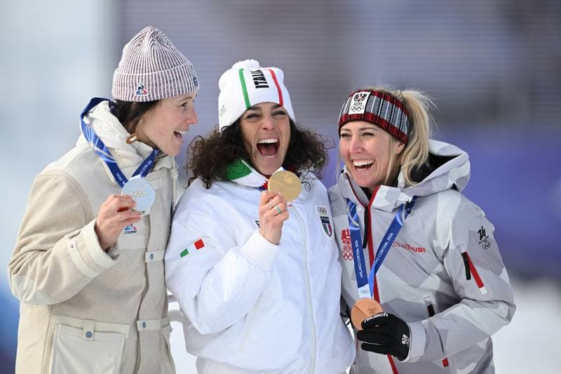 Alpine Skiing. Olympic Winter Games Milano-Cortina 2026. Women's Super-G. 12.02.2026