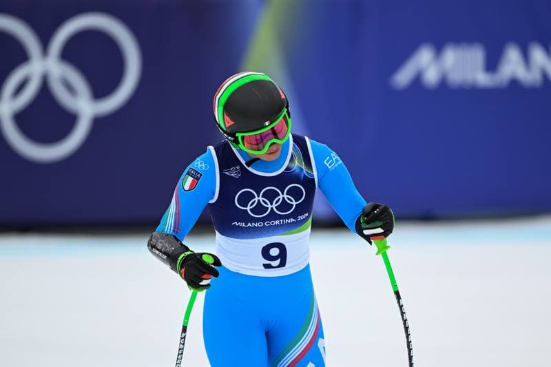 Alpine Skiing. Olympic Winter Games Milano-Cortina 2026. Women's Super-G. 12.02.2026