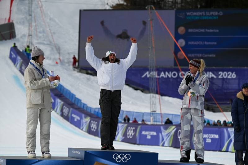 Alpine Skiing. Olympic Winter Games Milano-Cortina 2026. Women's Super-G. 12.02.2026