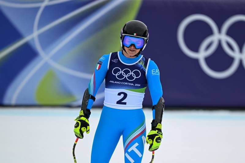 Alpine Skiing. Olympic Winter Games Milano-Cortina 2026. Women's Super-G. 12.02.2026