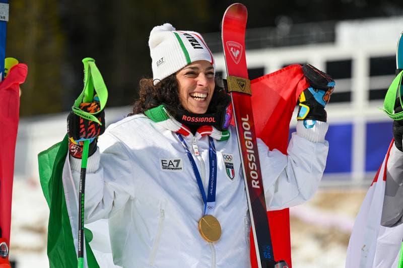 Alpine Skiing. Olympic Winter Games Milano-Cortina 2026. Women's Super-G. 12.02.2026